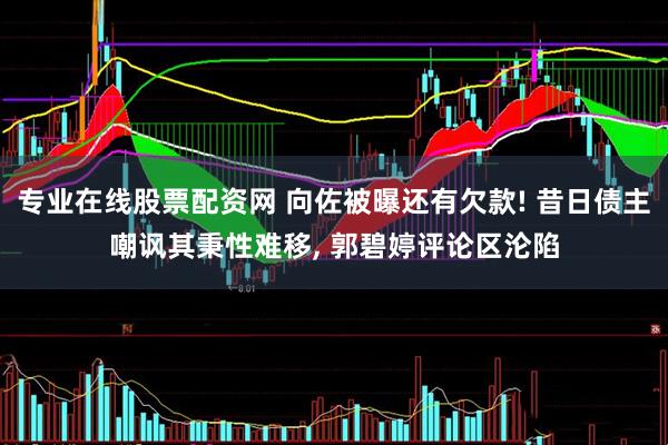 专业在线股票配资网 向佐被曝还有欠款! 昔日债主嘲讽其秉性难移, 郭碧婷评论区沦陷