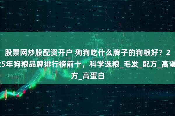 股票网炒股配资开户 狗狗吃什么牌子的狗粮好？2025年狗粮品牌排行榜前十，科学选粮_毛发_配方_高蛋白